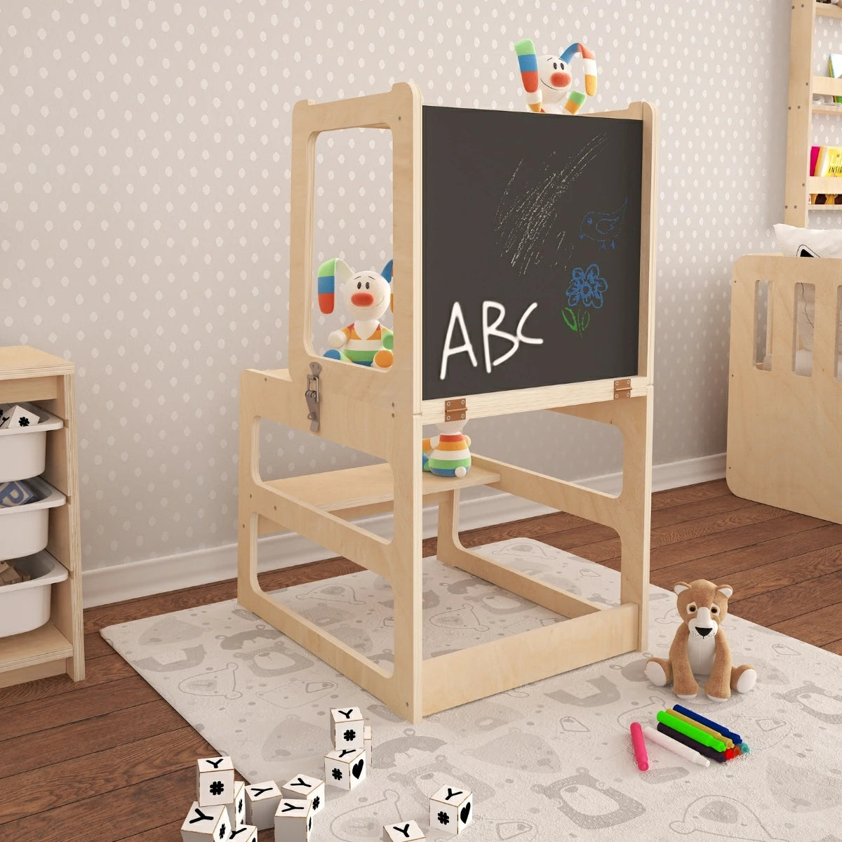 Draw Montessori Tarzı Öğrenme Kulesi