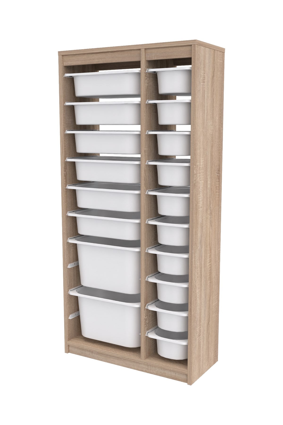 Alara XS 18 Sepetli Çok Amaçlı Kiler Dolabı Beyaz