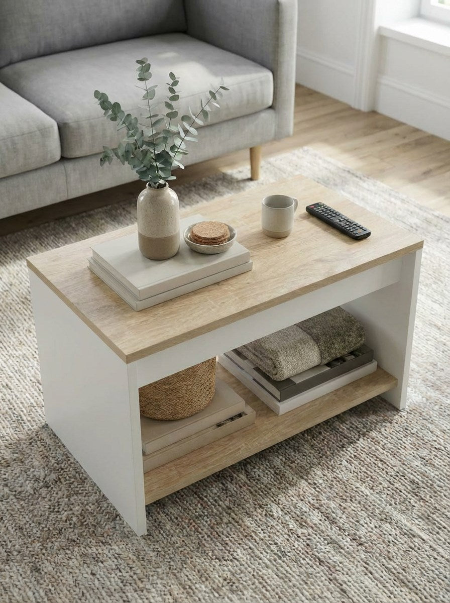 Mensa Çift Katlı Çok Amaçlı Orta Sehpa Sonomo