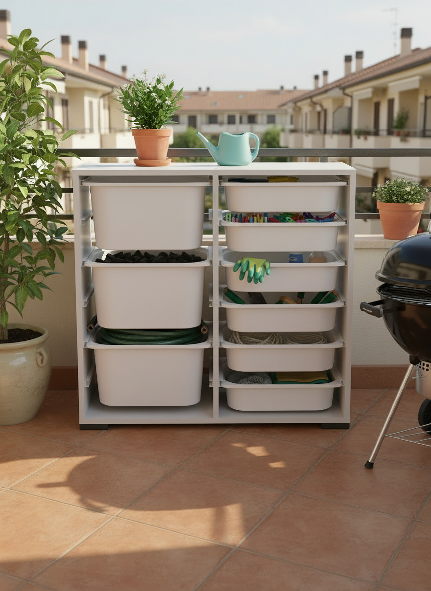 Carla 9 Sepetli Çok Amaçlı Oyuncak Dolabı