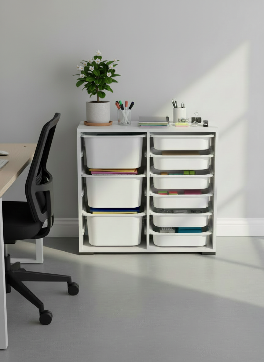 Carla 9 Sepetli Çok Amaçlı Oyuncak Dolabı