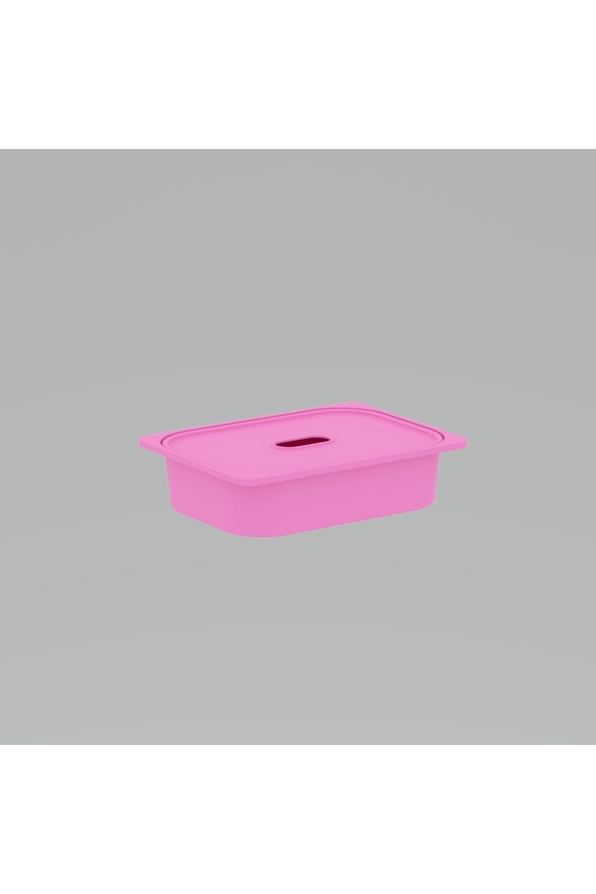 5 Adet Pembe Kapaklı Çok Amaçlı Saklama Kutusu - Oyuncak Sepeti 5ks5k