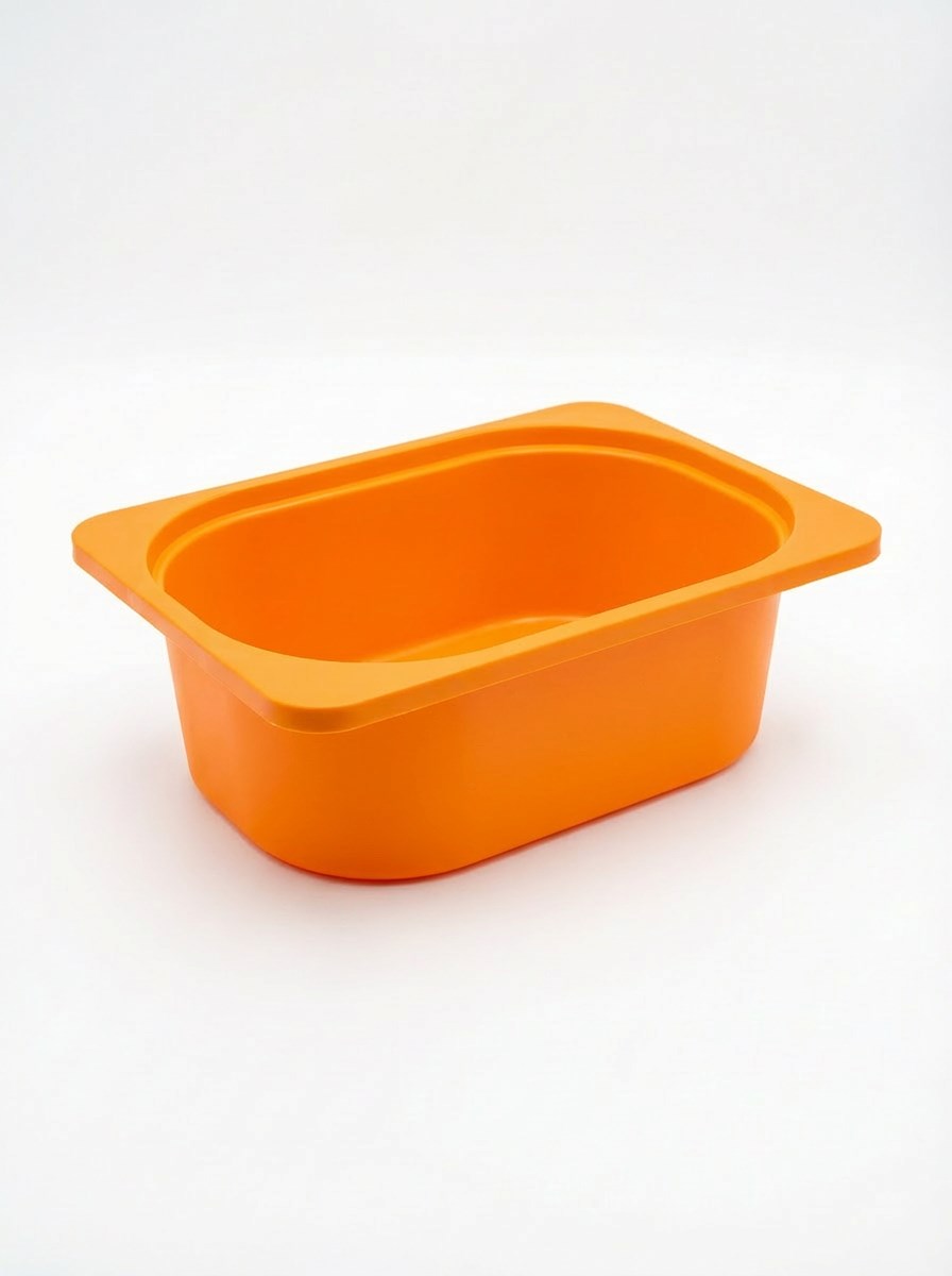 Turuncu Mini Saklama Sepeti, Çok Amaçlı Dolaplarla Uyumlu